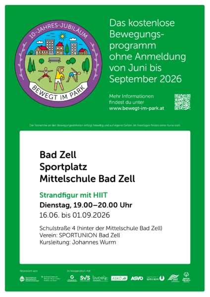 Bewegt im Park